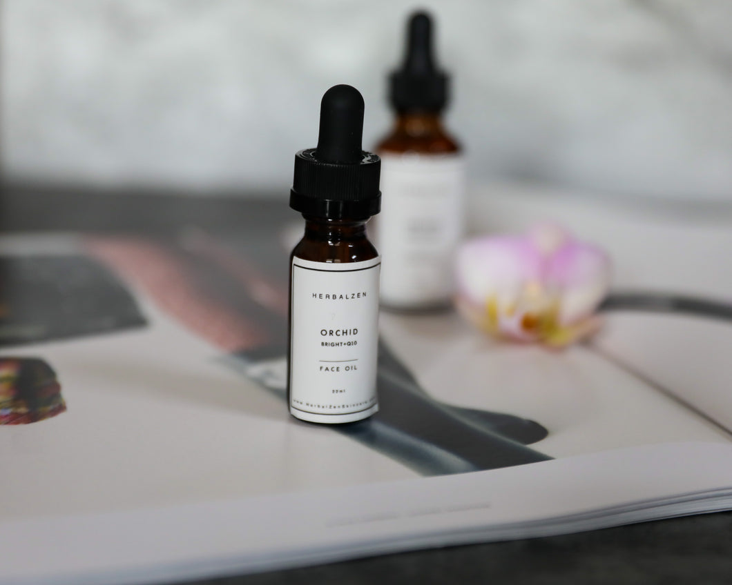 Orchid Bright+Q10 Face Oil 兰花淡斑亮白面部精华油