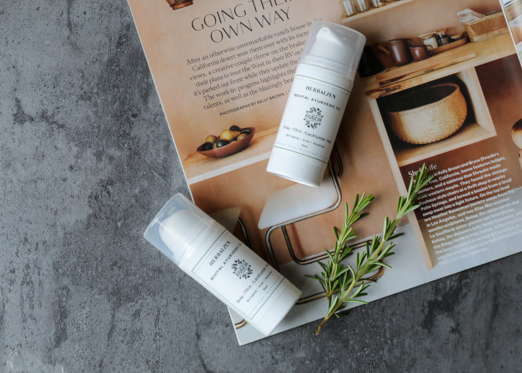 HerbalZen Revital Ayurvedic Hair Oil 阿育吠陀草本养发精油