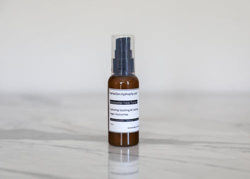 Rosewater Face Toner—Chamomile & Geranium calming & puffy skin tightening玫瑰爽肤水—洋甘菊和天竺葵