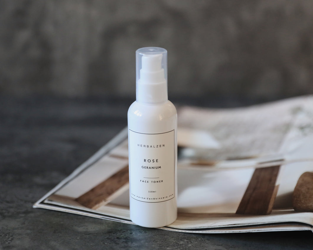 Rose Geranium Rosewater Face Toner—玫瑰玫瑰玻尿酸爽肤凝露